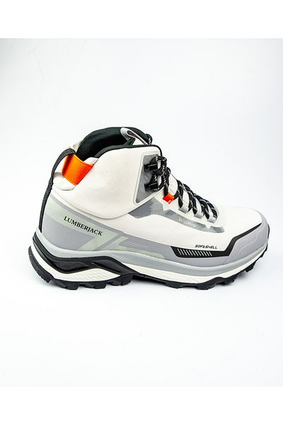 lumberjack Ανδρικές μπότες εξωτερικού χώρου RACER HI 4PR OFF WHITE Αδιάβροχες