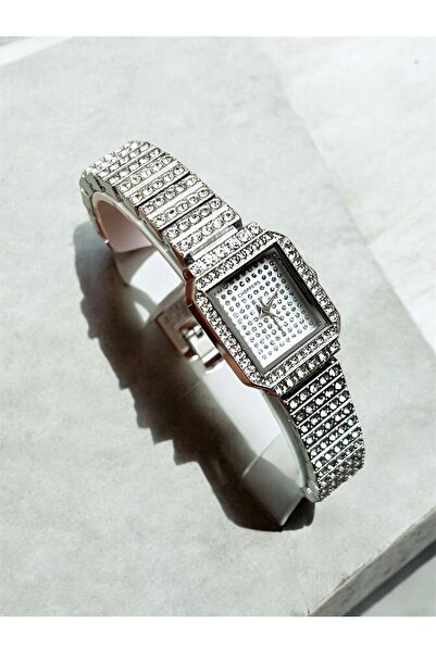 Polo Cross Metal Taşlı Kol Saati