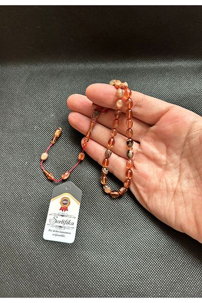 Kehribarstore Crimping Amber Bureaucrat Dimensiunea încheieturii mâinii până la Big Master Crafted Cadou pentru bărbați 8 x 6 mm