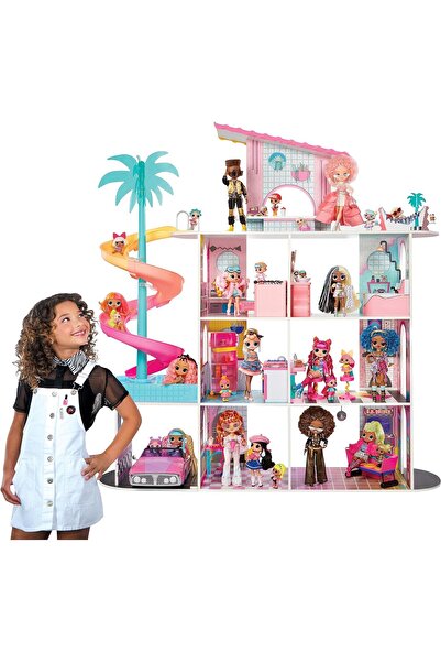 Cici Oyuncak House Playset Lol OMG Fashion with 85+ L.O.L. Surprise ! Büyük Moda Oyun Evi