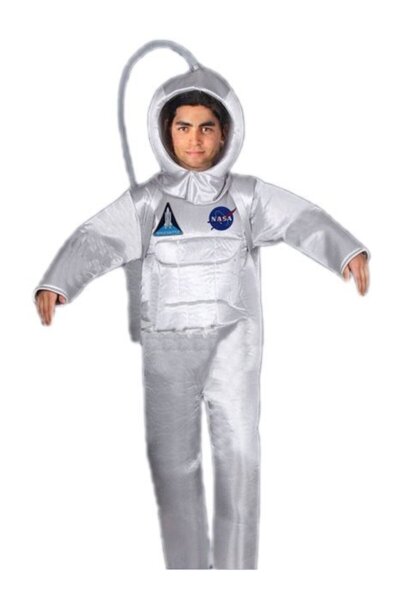 Kostüm Sarayı Nasa Logolu Astronot Kostümü Yetişkin