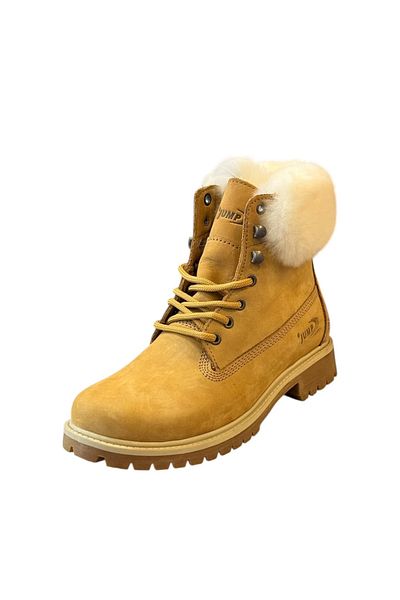Jump 6896 Model Genuine Leather Boots - Γνήσια σόλα από καουτσούκ, End of Series 39