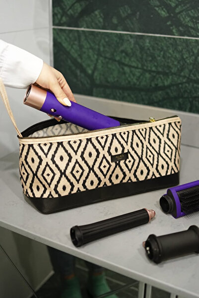 Pazar Kapısı Velká taška Cestovní taška na kleště pro Dyson Airwrap a všechny vaše kadeřníky