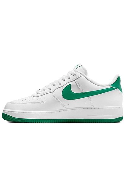 Nike Air Force 1'07 Leather Mens Sneaker White Genuine Leather Men's Casual Sports Shoes White