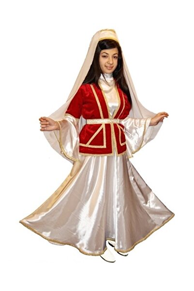 Kostüm Sarayı Costum caucazian pentru fata |   Ținută de dans popular pentru fete locale caucaziene