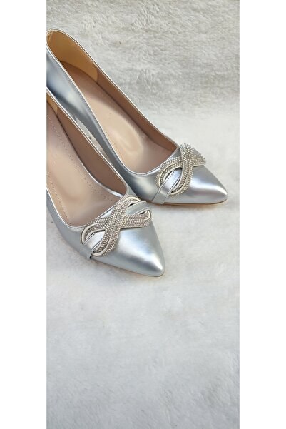 Berush Bride Γυναικεία Βραδινά Παπούτσια Φόρεμα Stiletto 9 cm Black Stone