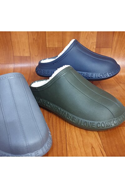 Akınal Bella Ανδρικές αδιάβροχες βελούδινες χειμερινές παντόφλες (Θα σταλούν 3 ζευγάρια, μπορείτε να λάβετε διαφορετικούς αριθμούς.)