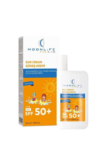MOONLİFE PRO PLUS Moon Life Pro Kids - Children's Sun Cream SPF50+ 50 ml