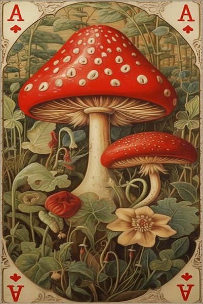 Rugs Modern Halı Red Hat Mushroom Patterned Modern Decorative Washable Carpet...