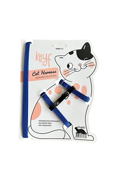 Keyf Ayarlanabilir Kedi Vücut Tasması