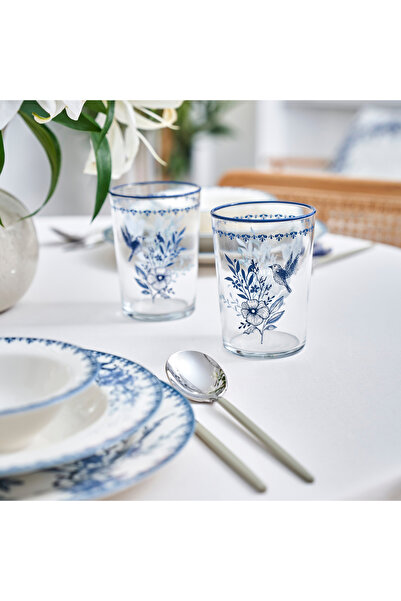 Bella Maison Bleu Blanc Meşrubat Bardağı Mavi (510 cc)