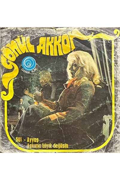 Plak İstasyonu Gönül Akkor Ayyaş 45lik Plak