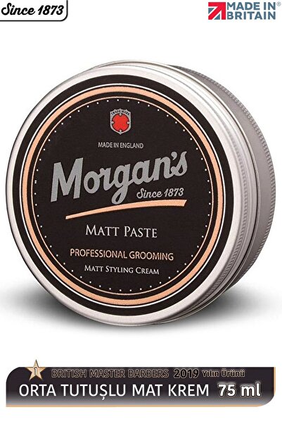 Morgan's Pomade Morgan's Matt Paste Styling Cream - Mat Bitiş Şekillendirici Krem 75 ml