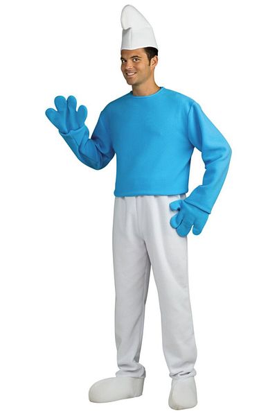 Kostüm Sarayı Costum pentru Adulti Smurfs Model-2