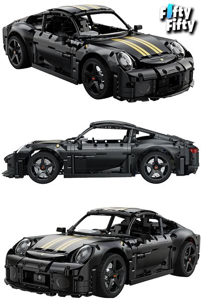 Vagonlife Cada Ruf Gt 2019 -C63006W (1655 Pieces) Professional Toy Construction Set