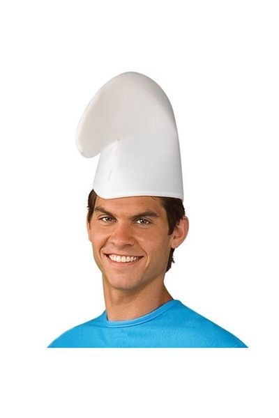 Kostüm Sarayı White Men's Smurfs Hat