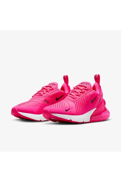 Nike Air Max 270 Hyper Pembe Kadın Sneaker Ayakkabı (Dar Kalıptır Yarım Numara Büyük Alınız)