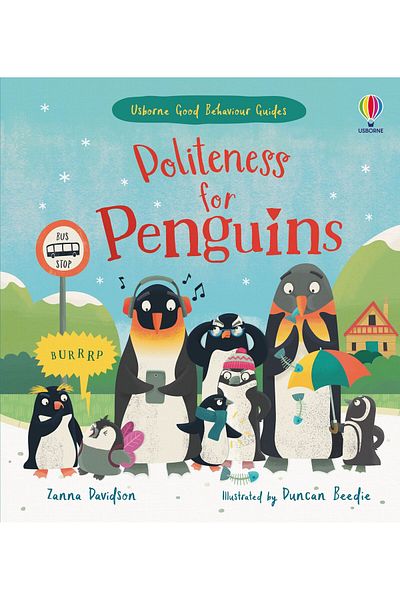 Usborne 3-6 Years Old English Children's Book - Good Behaviour Guides: Politeness for Penguins