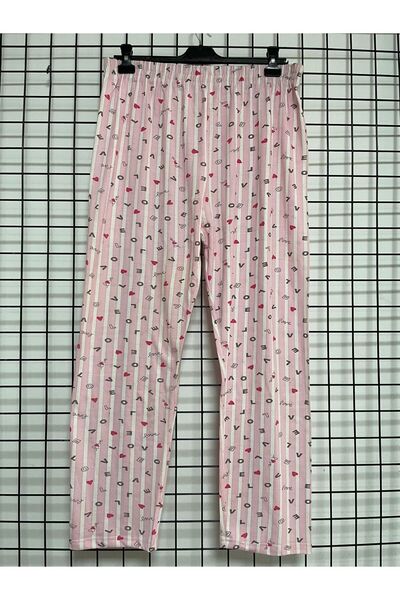 FİTGO Жіноча піжама з візерунком внизу