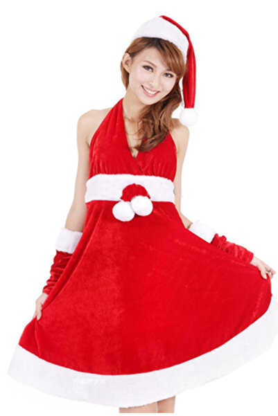 Kostüm Sarayı Yetişkin Noel Anne Kostümü