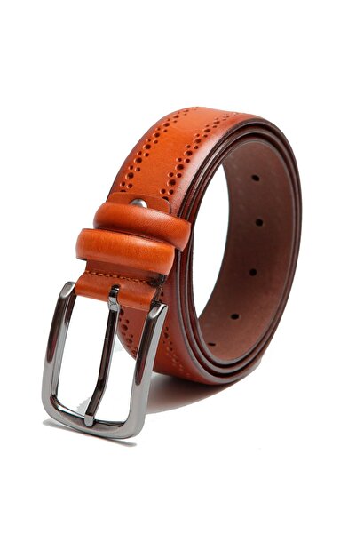 Esgue Ζώνη από γνήσιο δέρμα 3,5 cm με σχέδιο