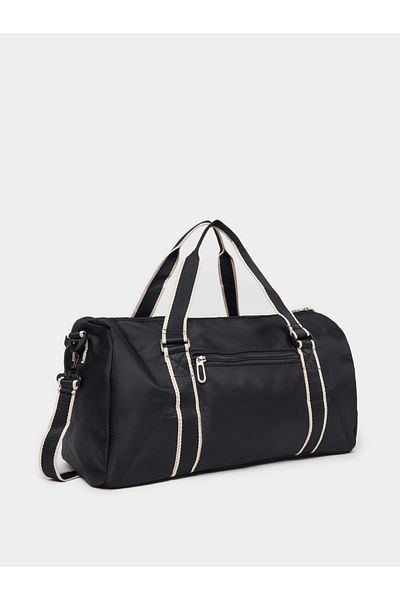 Styli Contrast Detail Sports Bag with Double Handle