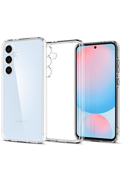 Spigen Ultra Hybrid designed for Samsung Galaxy S24 FE case cover - Crystal Clear