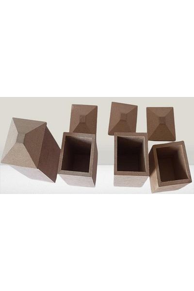 BENGİ TİCARET Hobby Adn 90250 - Wooden Mdf Handmade for Decorative, Spice and Use