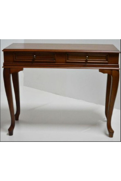 BENGİ TİCARET Dresuar 17763 ST Çift ÇEKMECE Rustik Aslan Ayak Kayın Kaplama N...