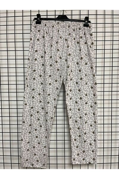 FİTGO Жіноча піжама з візерунком внизу