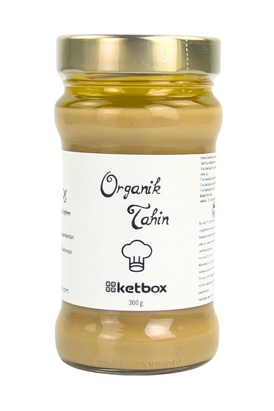 ketbox 300 Gr Organic Natural Tahini Without Additives