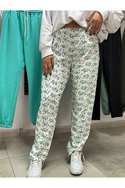 FİTGO Жіноча піжама з візерунком внизу