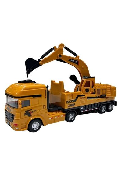 Farbu شاحنة رافعة حفارة متحركة احتكاكية 706-40، لعبة سيارة البناء