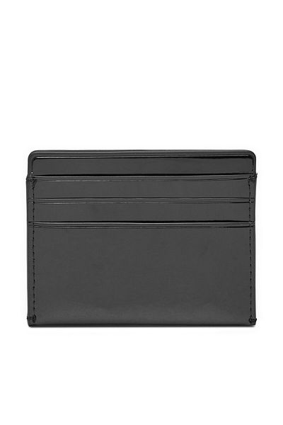 Calvin Klein Embosovaný dámský držák na karty s černým logem vnitřní přihrádka - K60K 613126 -Beh