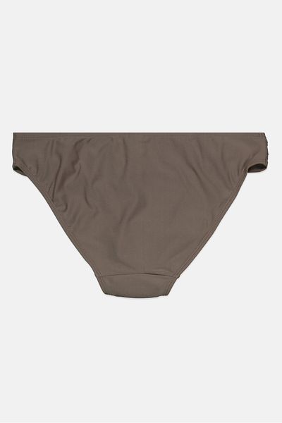 Hunkemöller Women Scallop Glam Bikini Bottom, Dark Olive