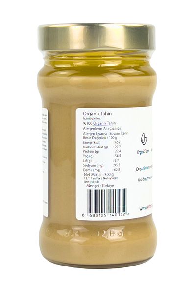 ketbox 300 Gr Organic Natural Tahini Without Additives