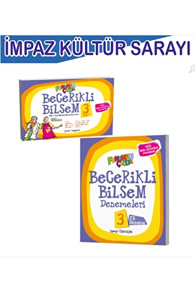 Fenomen Yayıncılık FENOMEN ÇOCUK  3.SINIF  BECERIKLI BILSEM HAZIRLIK + DENEME...