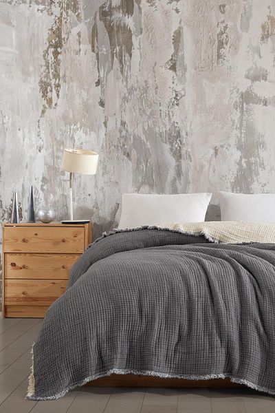 Zeynep Tekstil Double 7 Layer Filled Muslin Quilt 230 X 240