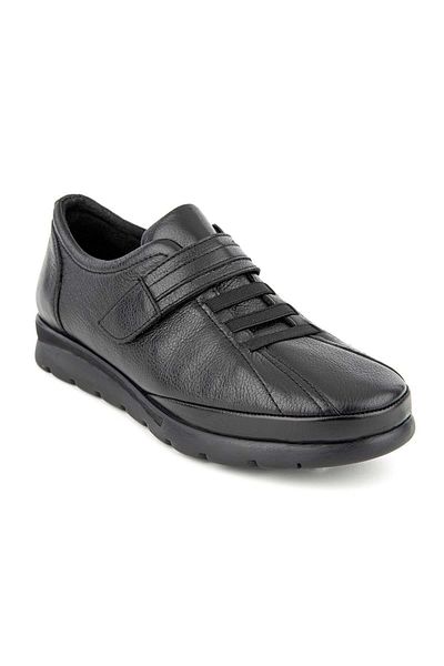Muya Quatro 6 - Pantofi de damă negri din piele naturală cu talpă anatomică și pinteni călcâi