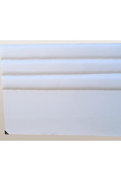 BENGİ TİCARET Başlık 90333 DK Çift Kişi 150 Model Suni Deri Beyaz Kumaş Dolgu...