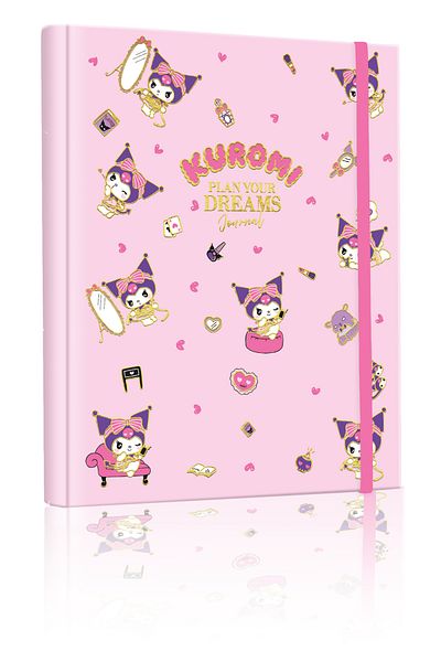 Victoria's Journals Kuromi Secret Spiral Ημερολόγιο 17x24 cm