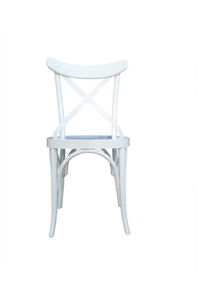 Ankara Mobilya Sandalye 12419 Çapraz Klasik Bambu model Kayın RETRO Ayak Parl...