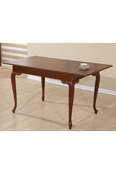 BENGİ TİCARET Masa 13739 ASLAN ayak model Klasik Kayın Açıl Parlak ceviz Kayı...