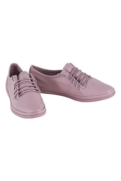 NOOSY Dámské boty z pravé kůže Dusty Rose