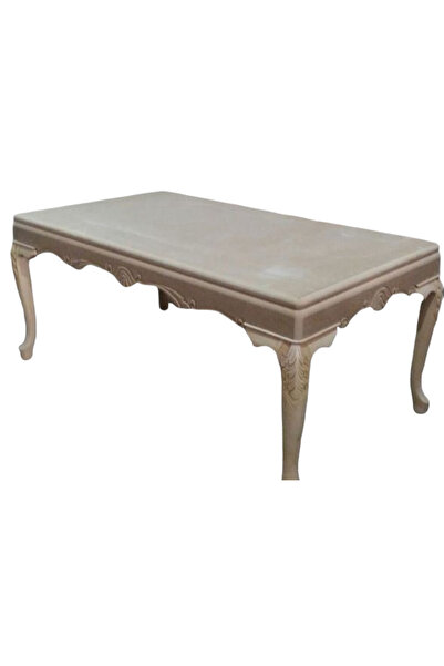 BENGİ TİCARET Masa 13589 LÜKENS ASLAN ayak Model Kayın oyma ayak Mdf HAM sabi...