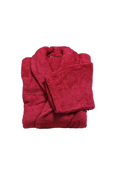 Homelux Red Bathrobe L, 500 Gm, Cotton 100%