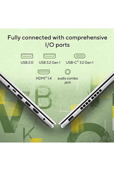 ASUS Vivobook 15 (2024) Laptop AMD Ryzen 7 15.6inch FHD 512GB SSD 16GB RAM Quiet Blue