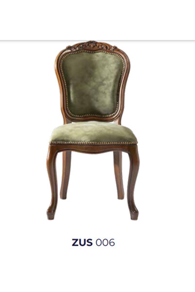 BENGİ TİCARET Sandalye 19746 Zus2137 Klasik Model KALİTE Kumaş Ceviz Kayın As...