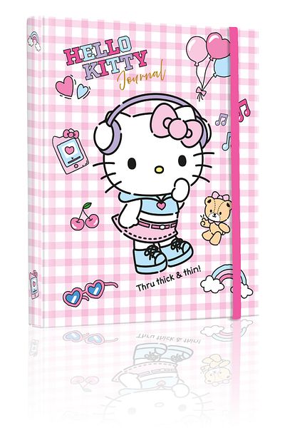 Victoria's Journals Hello Kitty Secret Spiral Journal 17x24 cm