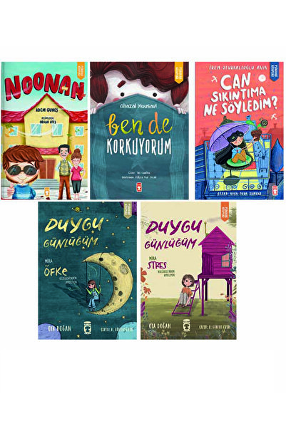 Timaş Çocuk 2.3.4. Sınıf 5 Kitap Okuma Seti Noonnan-Can Sıkıntıma Ne Söyledim...